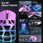 ATTACK SHARK R2 Magnesium Alloy Gaming Mouse 8K - Image 2